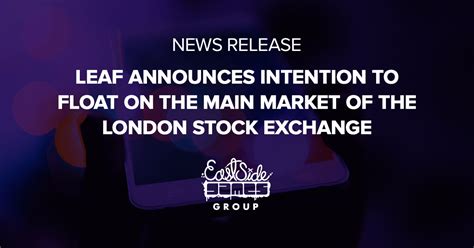 intention to float|Intention to float announcements in Main Market and .